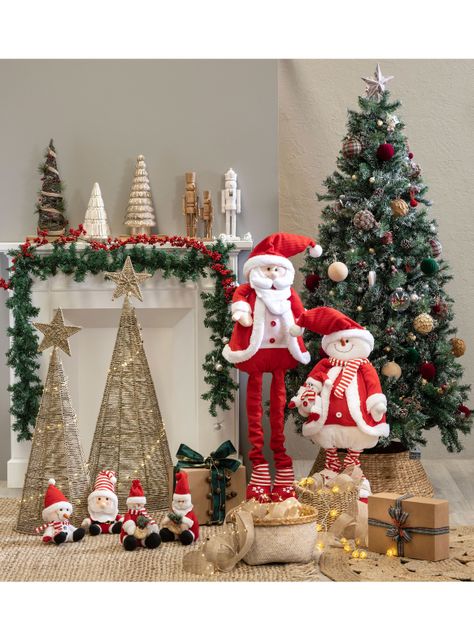 Pino Navidad Vidrio Blanco-6