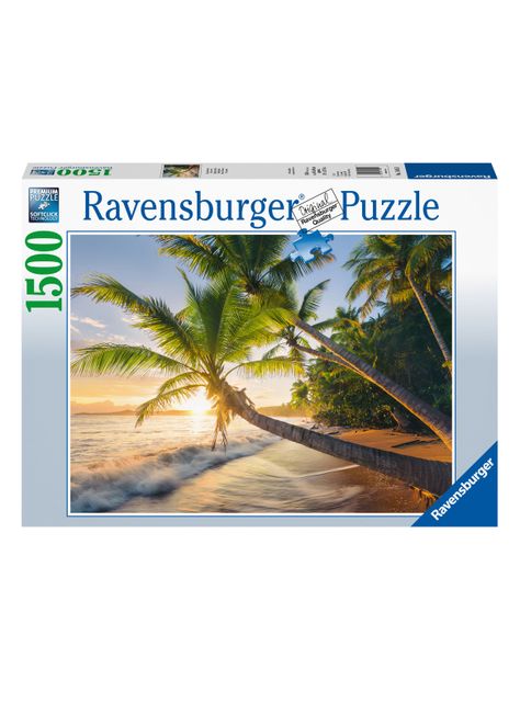 Puzzle Escondite en la Playa 1500 Piezas Caramba-0