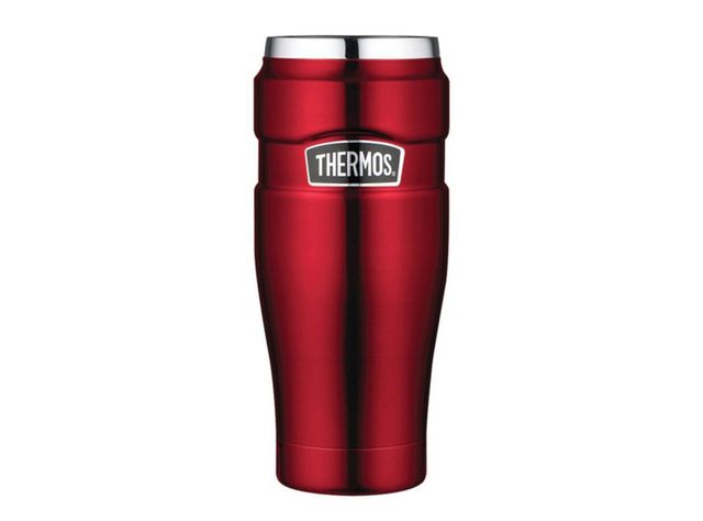 Termo Mug Acero Inoxidable 470 ml Rojo-1