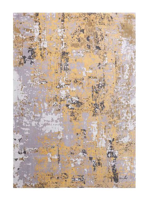 Alfombra Handwoven Abstract 2 Mostaza 140x200 cm-0