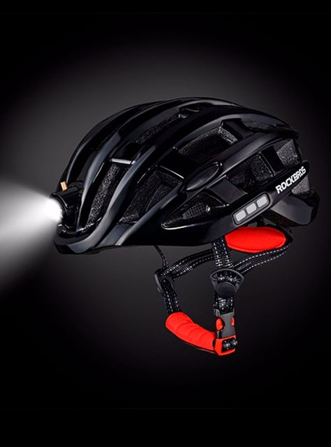 Casco Con Luz Zn1001Bk-1