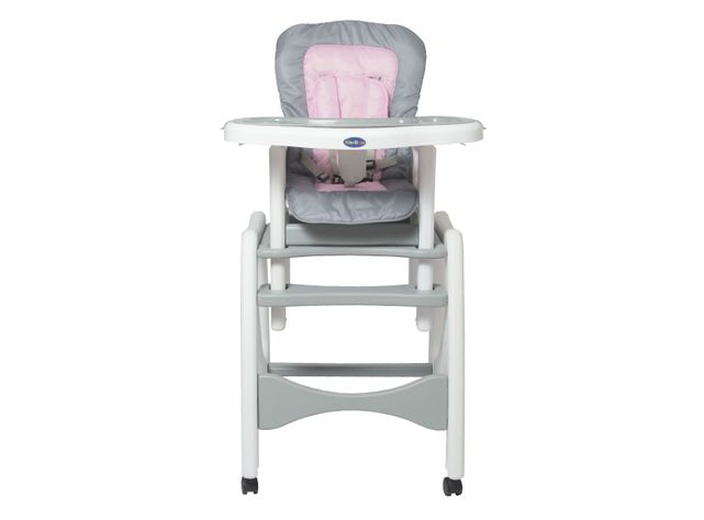 Silla Kidscool Comer 3 Funciones en 1 Rosado-1