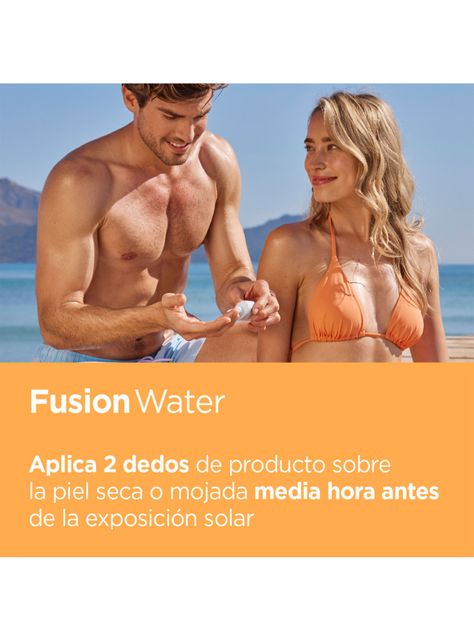 Fotoprotector Fusion Water SPF50 50 ml Protector solar facial ultraligero-4