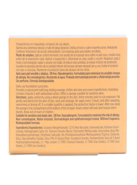 Fotoprotector ISDIN Compact Arena Spf 50+-2