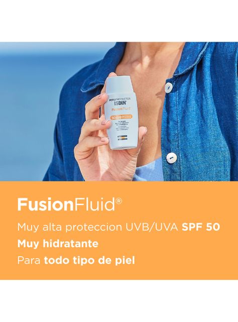 Fotoprotector ISDIN Fusion Fluid SPF50+-1