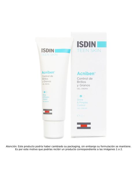 Crema ISDIN Facial Acniben Control Brillos y Granos 40 ml-1
