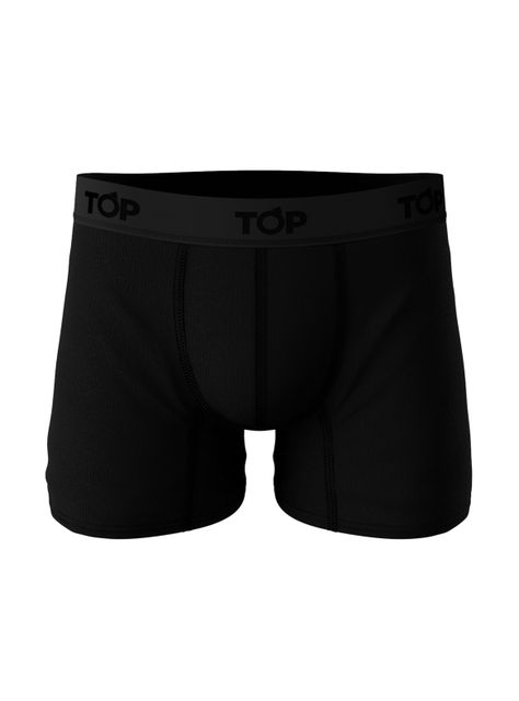 Pack 3 Boxer Medio Negro-2