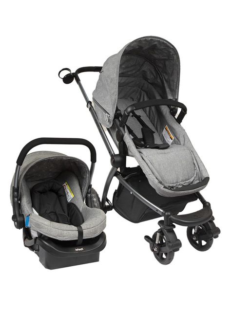 Coche Infanti Travel System Epic 5g Gris-0