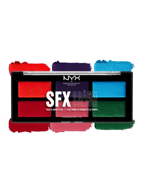 Paleta De Sombras Sfx Face & Body Palette Metals – Halloween-3
