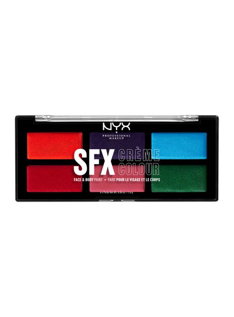 Paleta De Sombras Sfx Face & Body Palette Metals – Halloween-0