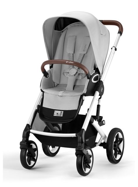 Coche Talos S 2.0 SLV Gris y Silla Aton B2-1