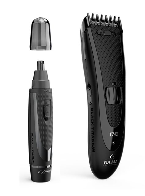 Pack Cortapelo + Trimmer T744 Black Titanium USB-1