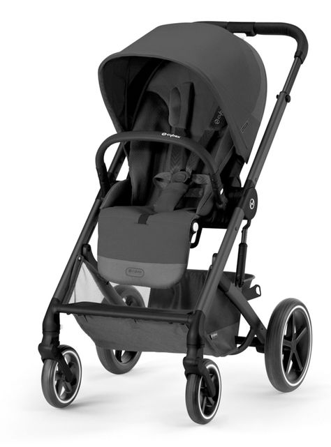 Coche Balios S 3.0 BLK Negro y Silla Aton B2-1