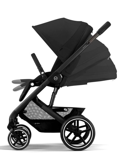 Coche Balios S 3.0 BLK Negro y Silla Aton B2-2