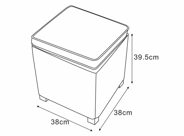 Juego Terraza Sofá Modular 5C + 2 Puff + Mesa de Centro Attimo-9