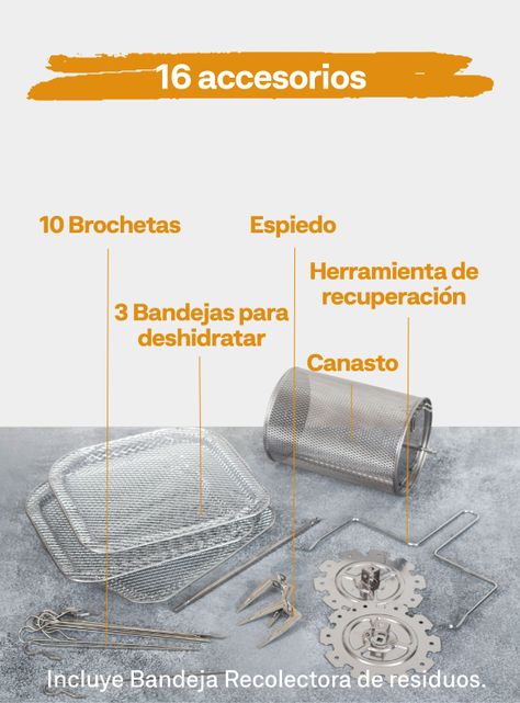 Freidora de Aire Air Fryer Plus 11.6 Litros-4