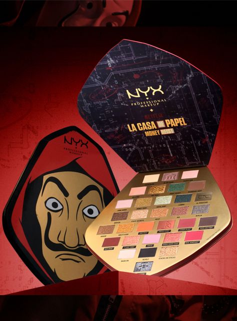 Paleta de Sombras La Casa de Papel Mask Color-4