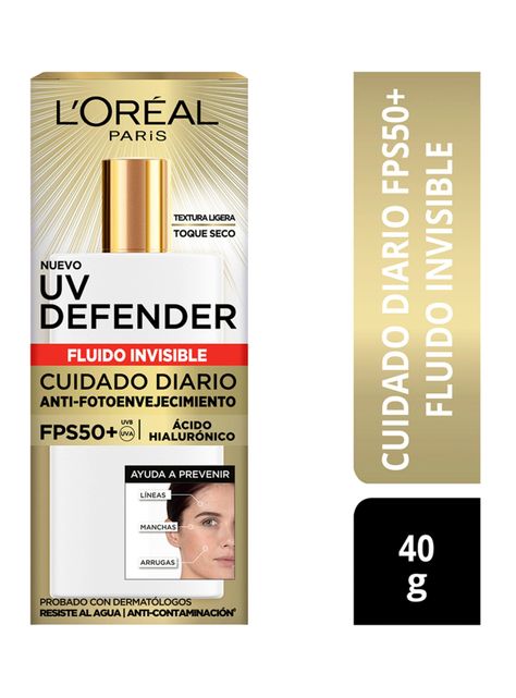 Crema Diaria Uv Defender Fluido Fps 50-0