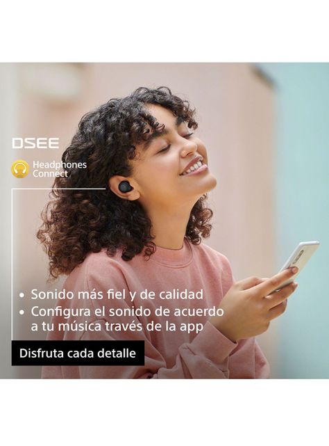 Audífonos Bluetooth True Wireless WF-C500 Negro-4