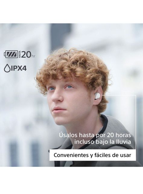 Audífonos Bluetooth True Wireless WF-C500 Blanco-6