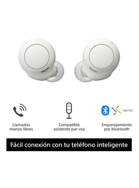 Audífonos Bluetooth True Wireless WF-C500 Blanco-4