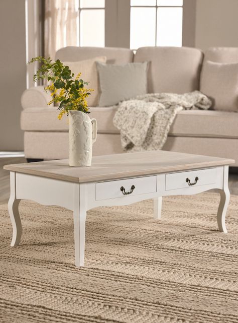 Mesa de Centro Provenzal 110x55 cm-0