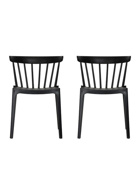 Par de Sillas Parma Negro-1