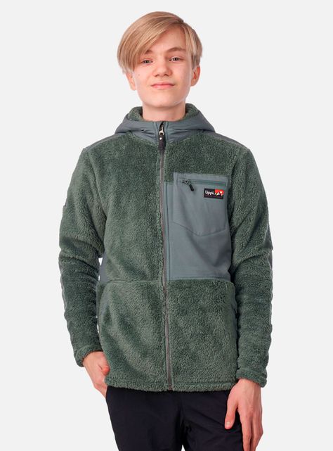 Polar Teen Boy Bear Shaggy-Pro Hoody Jacket-0