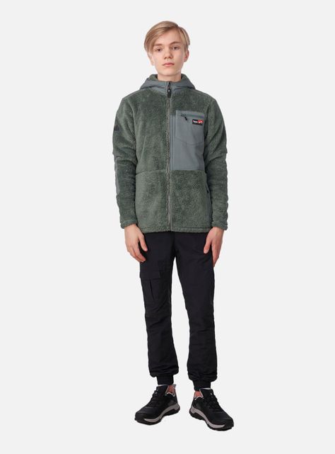 Polar Teen Boy Bear Shaggy-Pro Hoody Jacket-5