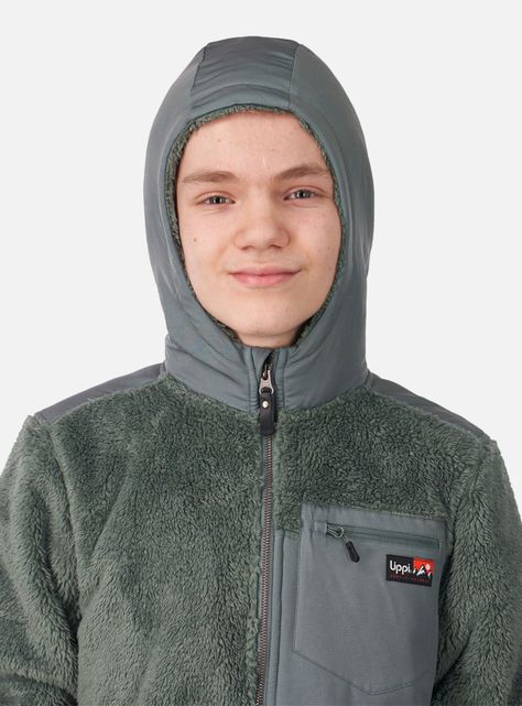 Polar Teen Boy Bear Shaggy-Pro Hoody Jacket-2
