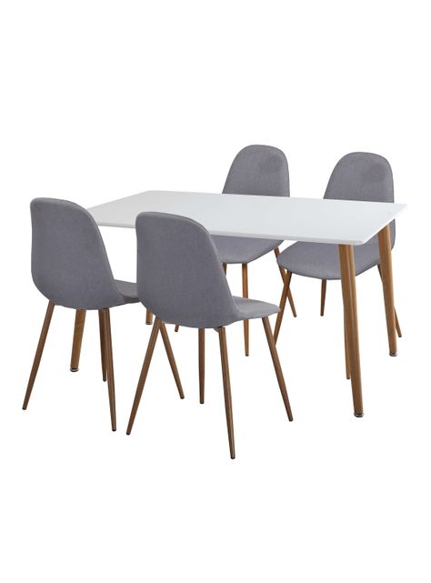 Juego de Comedor Crispin 4 Sillas-1