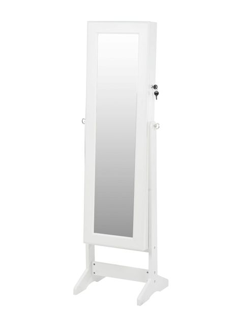 Espejo Joyero 146 cm Blanco-1
