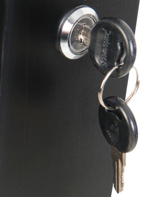 Espejo Joyero 146 cm Negro-4