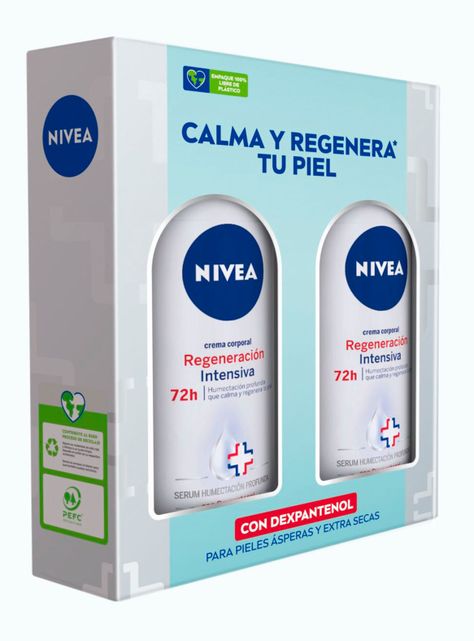 Set Nivea Crema Corporal Regeneración Intensiva 400 ml x2-2