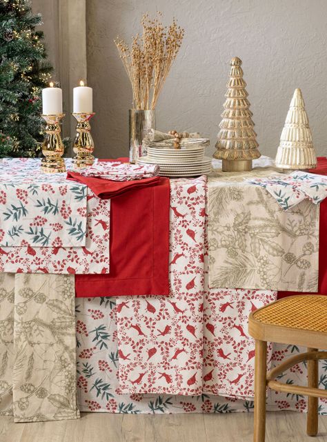Mantel Navideño 160x260 cm Verde-3