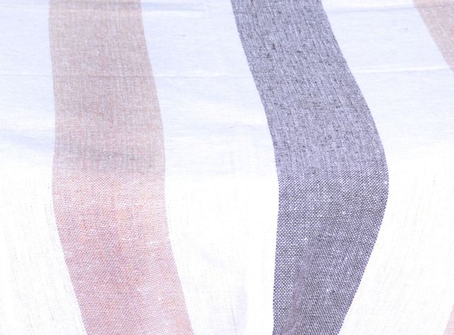 Mantel Kadar Redondo 180 cm Líneas Grises-1