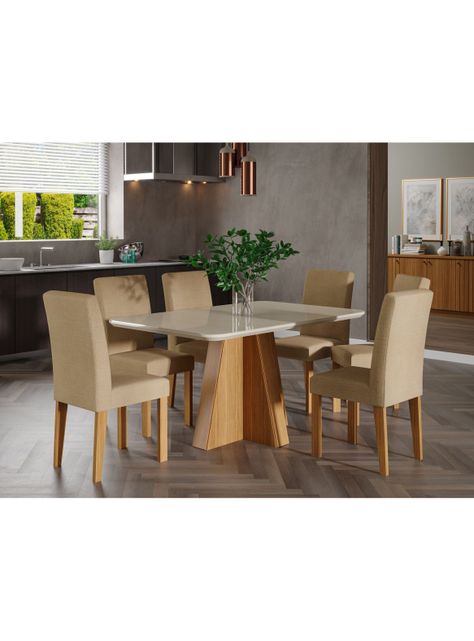 Juego de Comedor Maite 6 Sillas-3