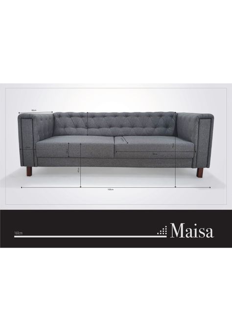 Sofá Maisa 2 Cuerpos-1