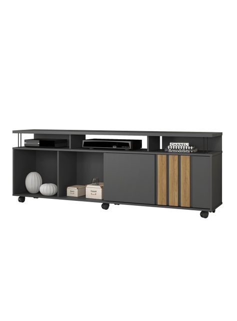 Rack Tv 65" Atraente 1P 182 x 66 x 39 cm-1