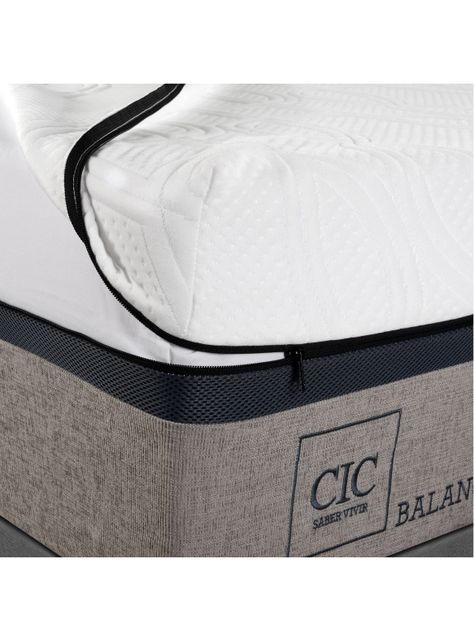 Cama Europea Balance King Base Dividida + Respaldo Baker-2