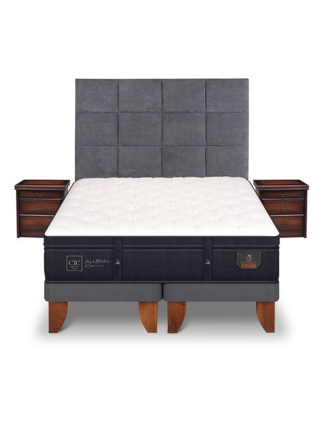 Cama Europea Super Premium Super King + Muebles Tamesis-2