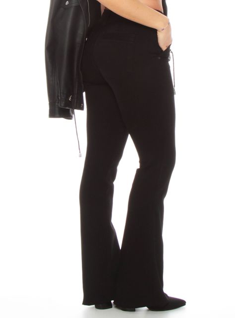 Jeans Flare 2 Botones-1