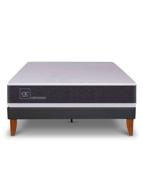 Cama Europea Curve New Ortopedic 1.5 Plazas-2