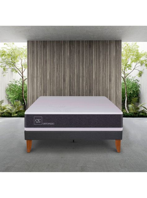 Cama Europea Curve New Ortopedic 1.5 Plazas-4