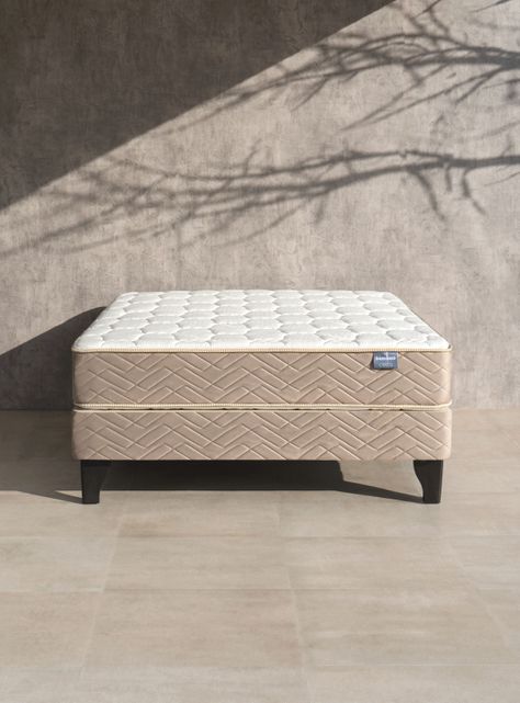 Cama Europea Bamboo 1.5 Plazas + Textil-4