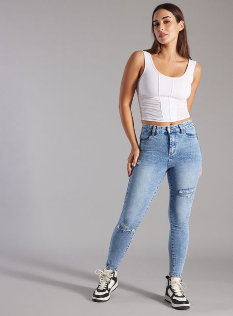 Chaqueta Denim Corta-4