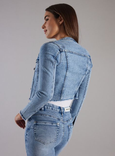 Chaqueta Denim Corta-1
