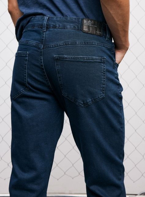 Jeans Slim 1 Azul Oscuro-3