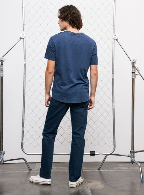 Jeans Slim 1 Azul Oscuro-5