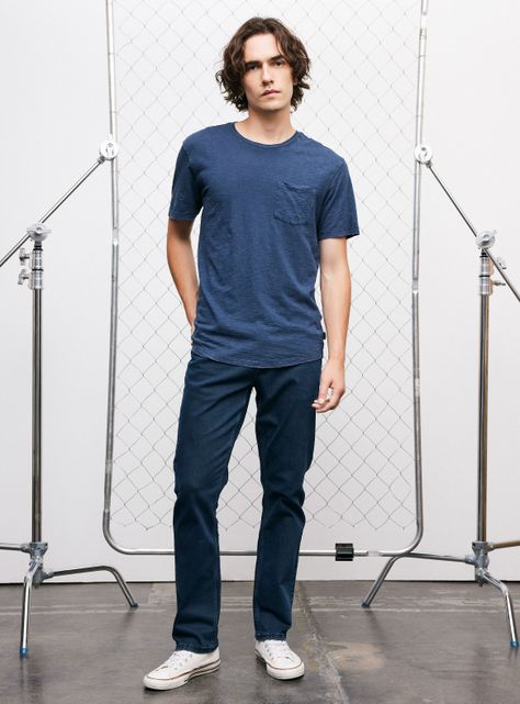 Jeans Slim 1 Azul Oscuro-4